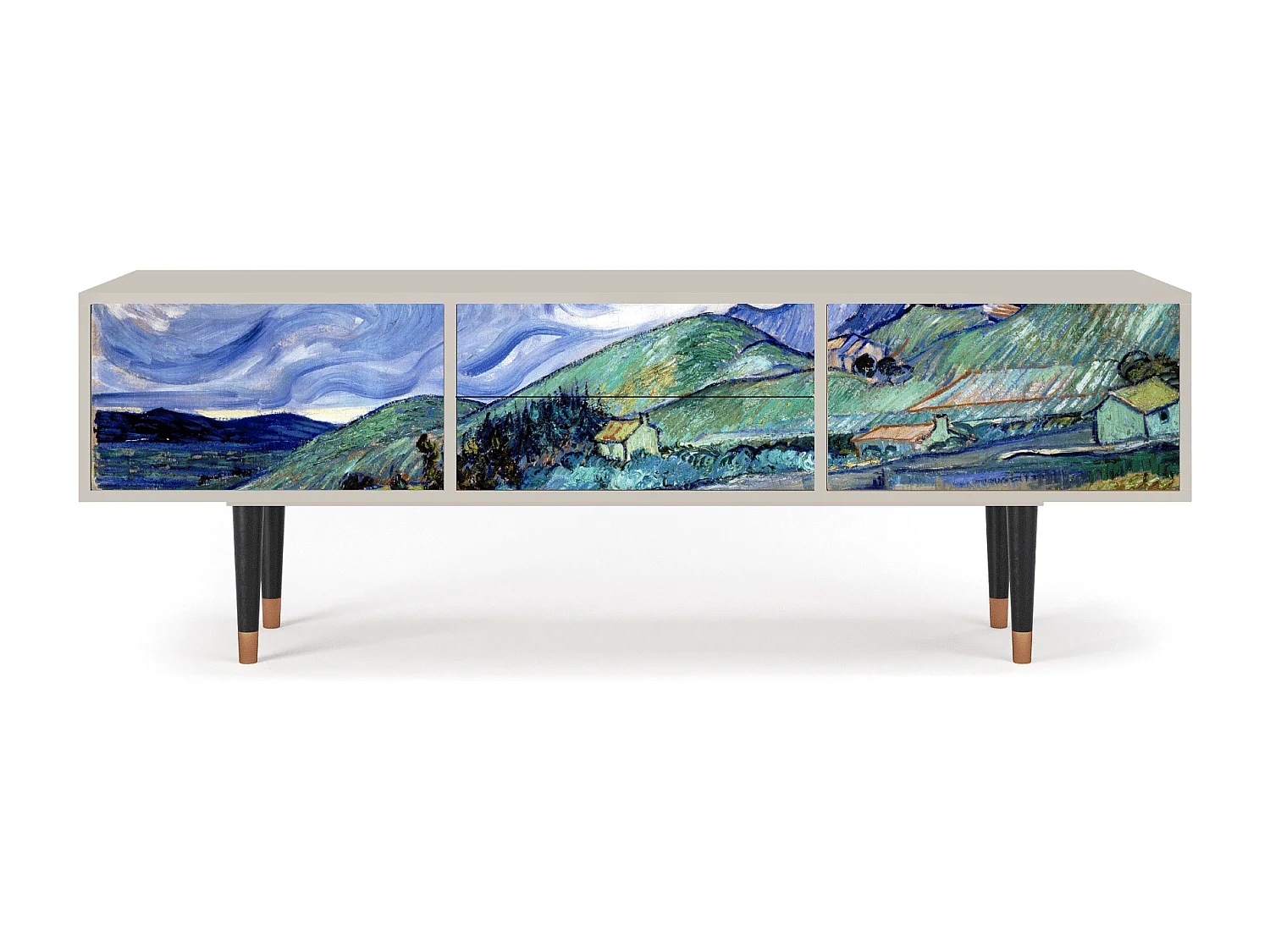 TV-meubel - 170х59х48 cm - T4 - Landscape, Zand