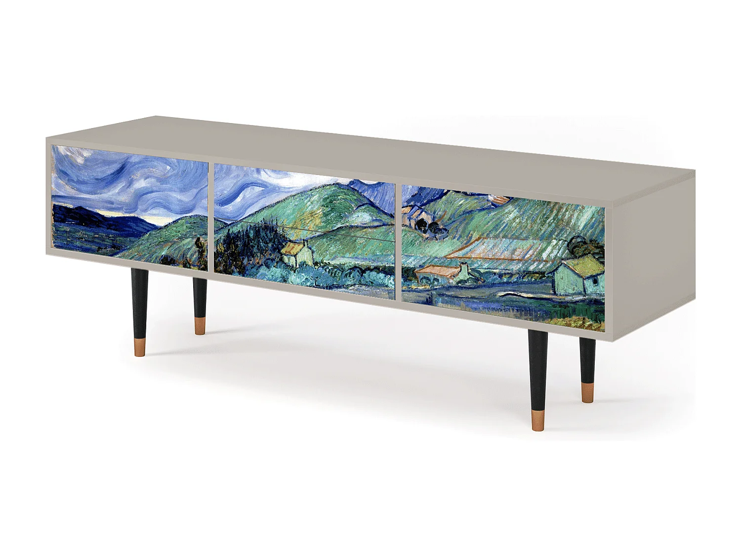 TV-meubel - 170х59х48 cm - T4 - Landscape, Zand