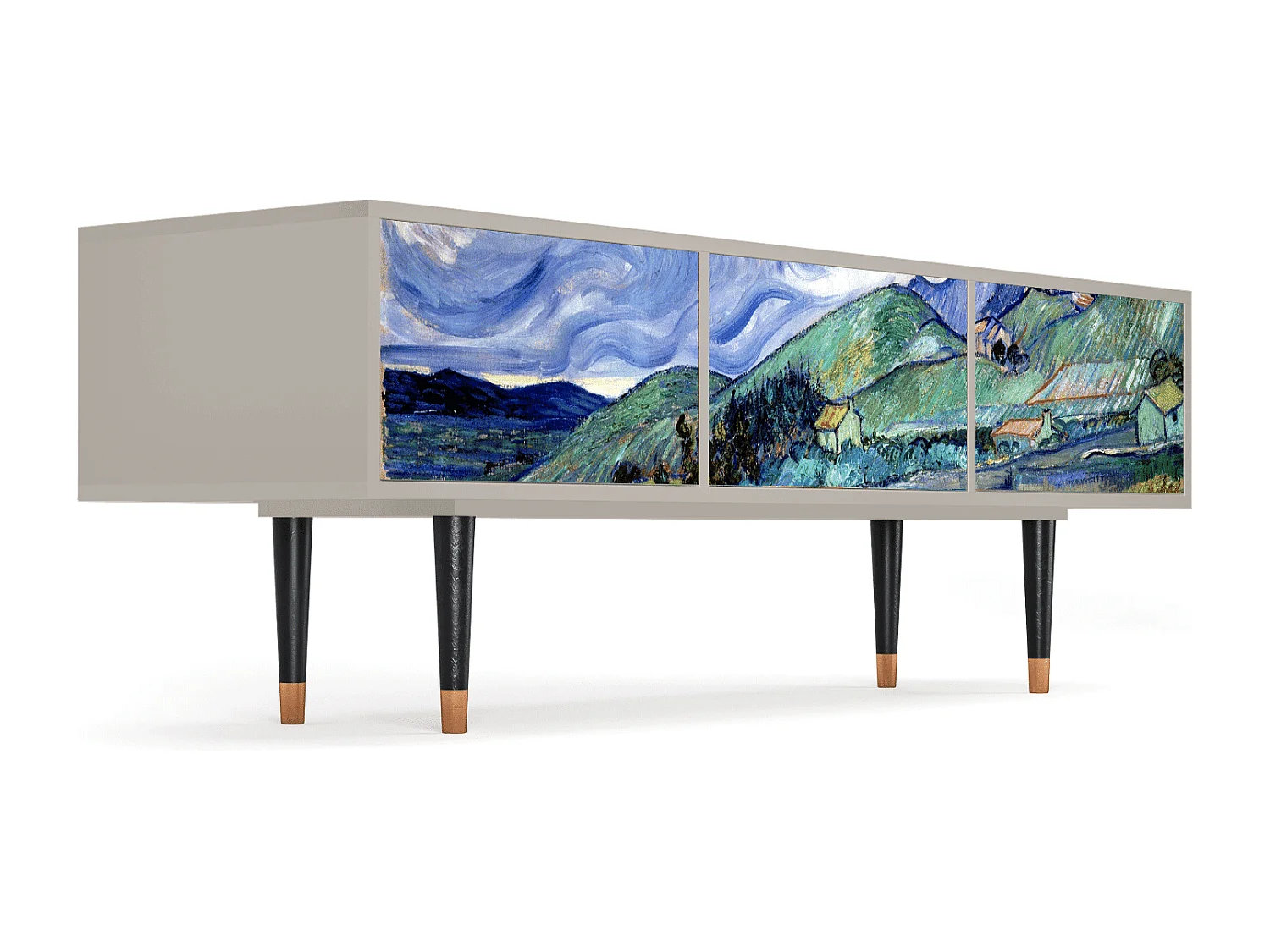 TV-meubel - 170х59х48 cm - T4 - Landscape, Zand