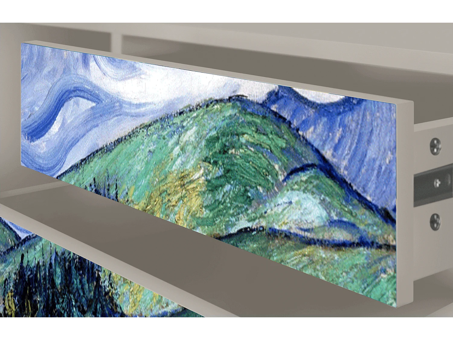 TV-meubel - 170х59х48 cm - T4 - Landscape, Zand