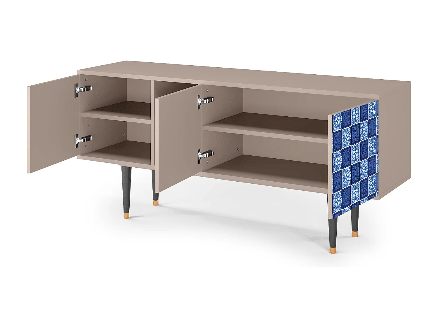 TV-Möbel - 150х69х41 cm - T5 - Light Path, Latte