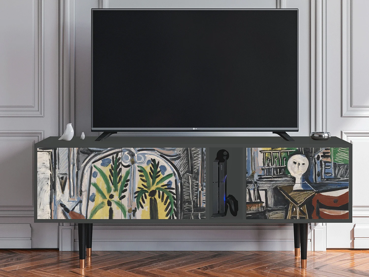 Mobile TV - 170х69х48 cm - T1 - The Studio , Antracite