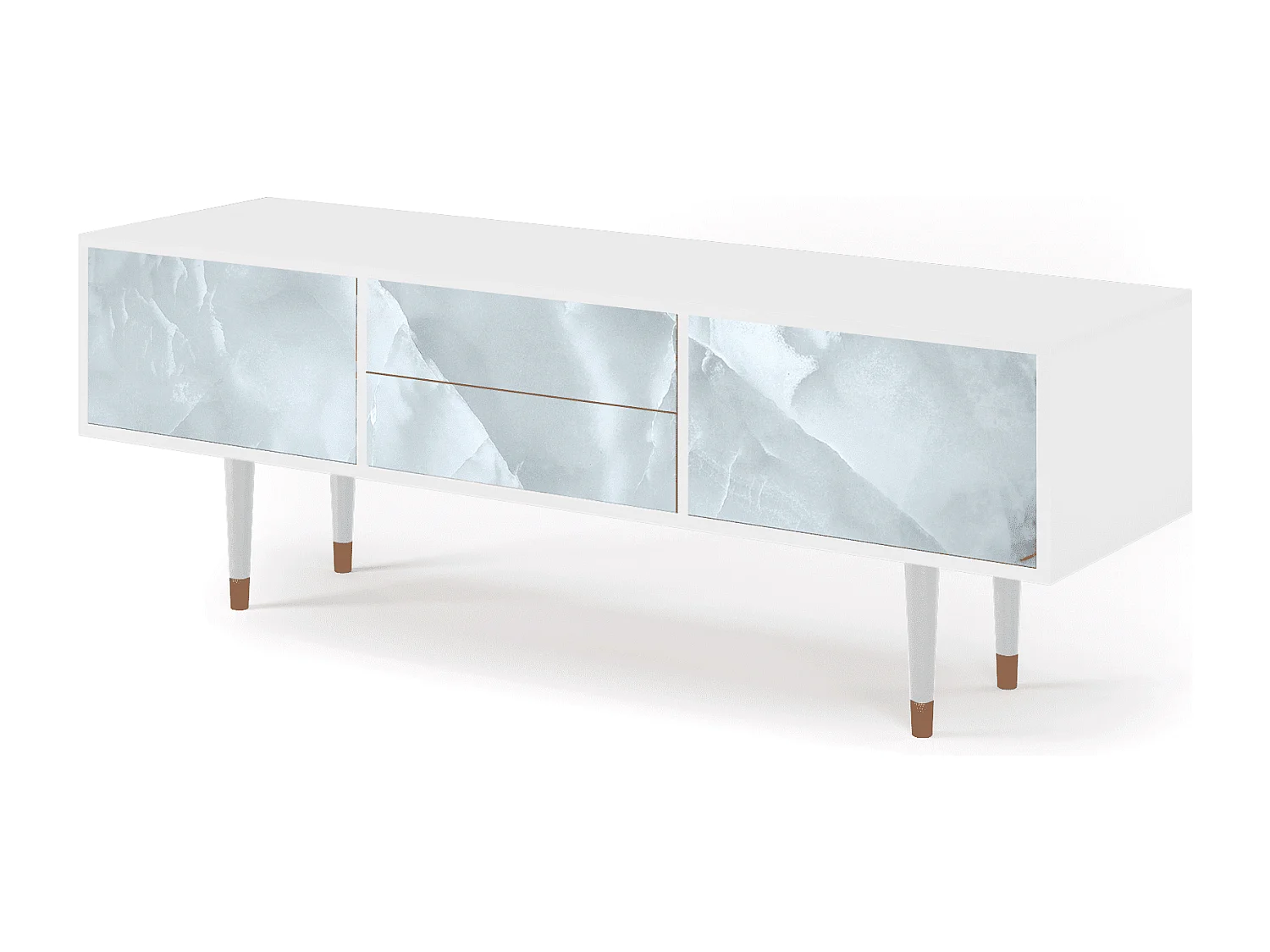 Meuble TV - 170х59х48 cm - T4 - The Onyx, Blanc