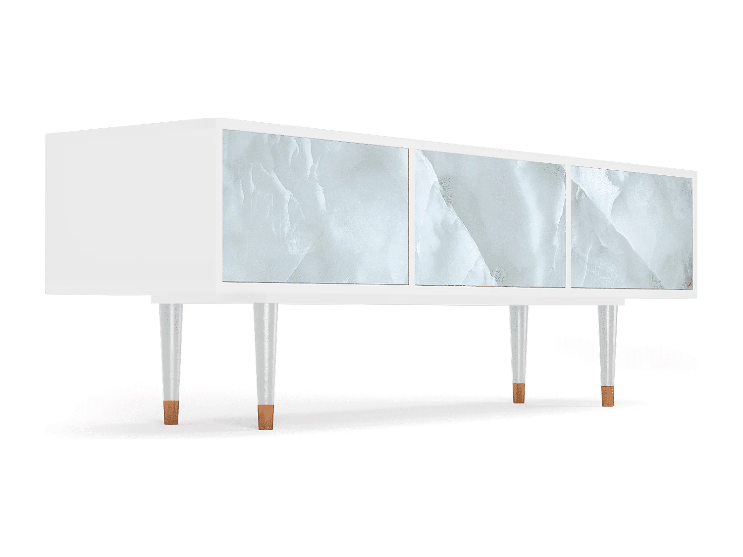 Meuble TV - 170х59х48 cm - T4 - The Onyx, Blanc