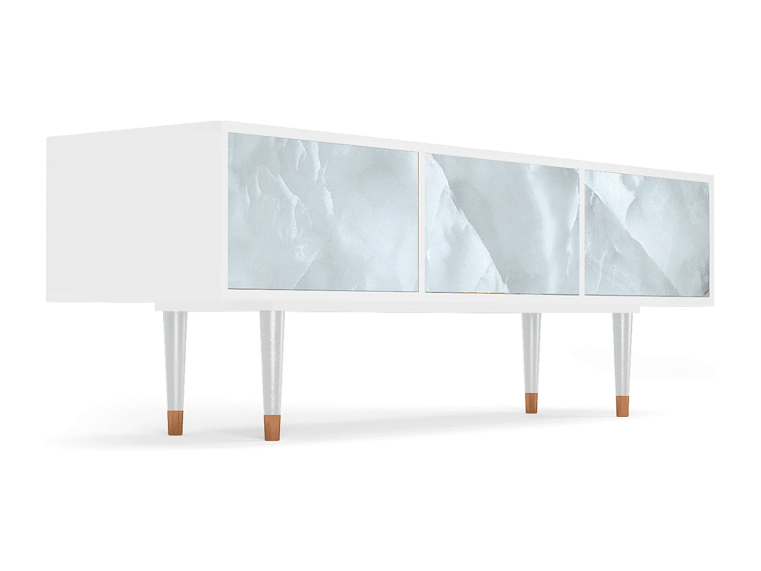 TV-meubel - 170х59х48 cm - T4 - The Onyx, Wit