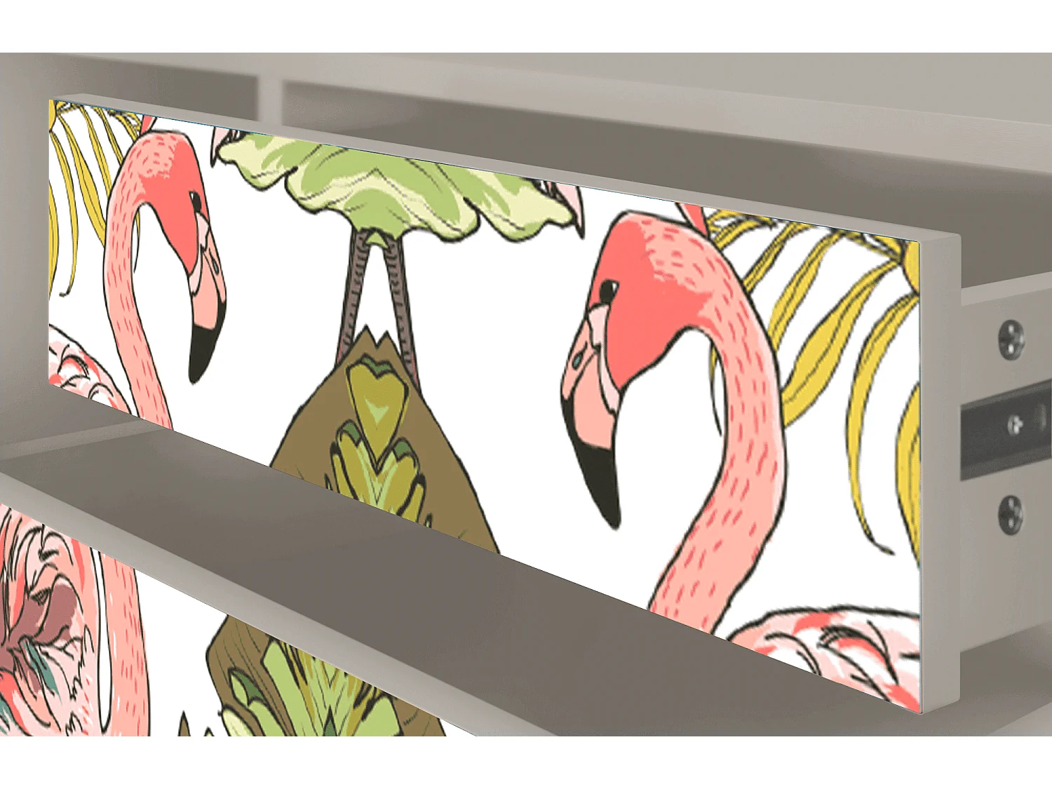 TV-meubel - 170х59х48 cm - T4 - Sweet Flamingo, Zand