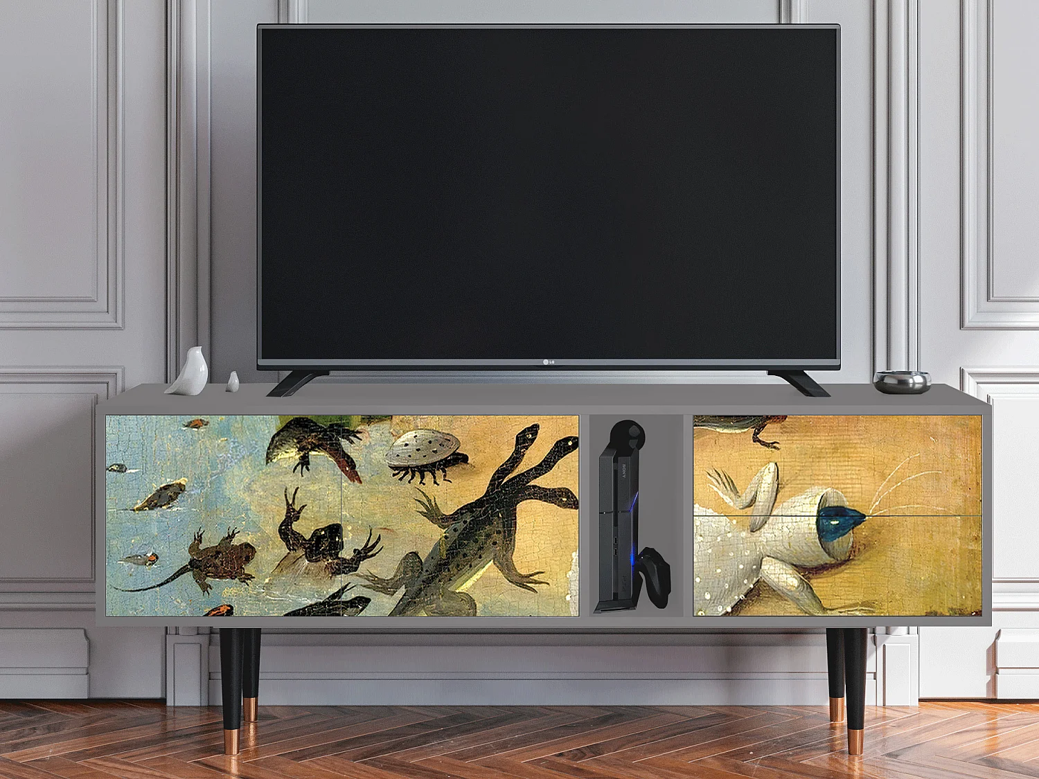Meuble TV - 170х69х48 cm - T1 - The Garden by Bosch, Gris