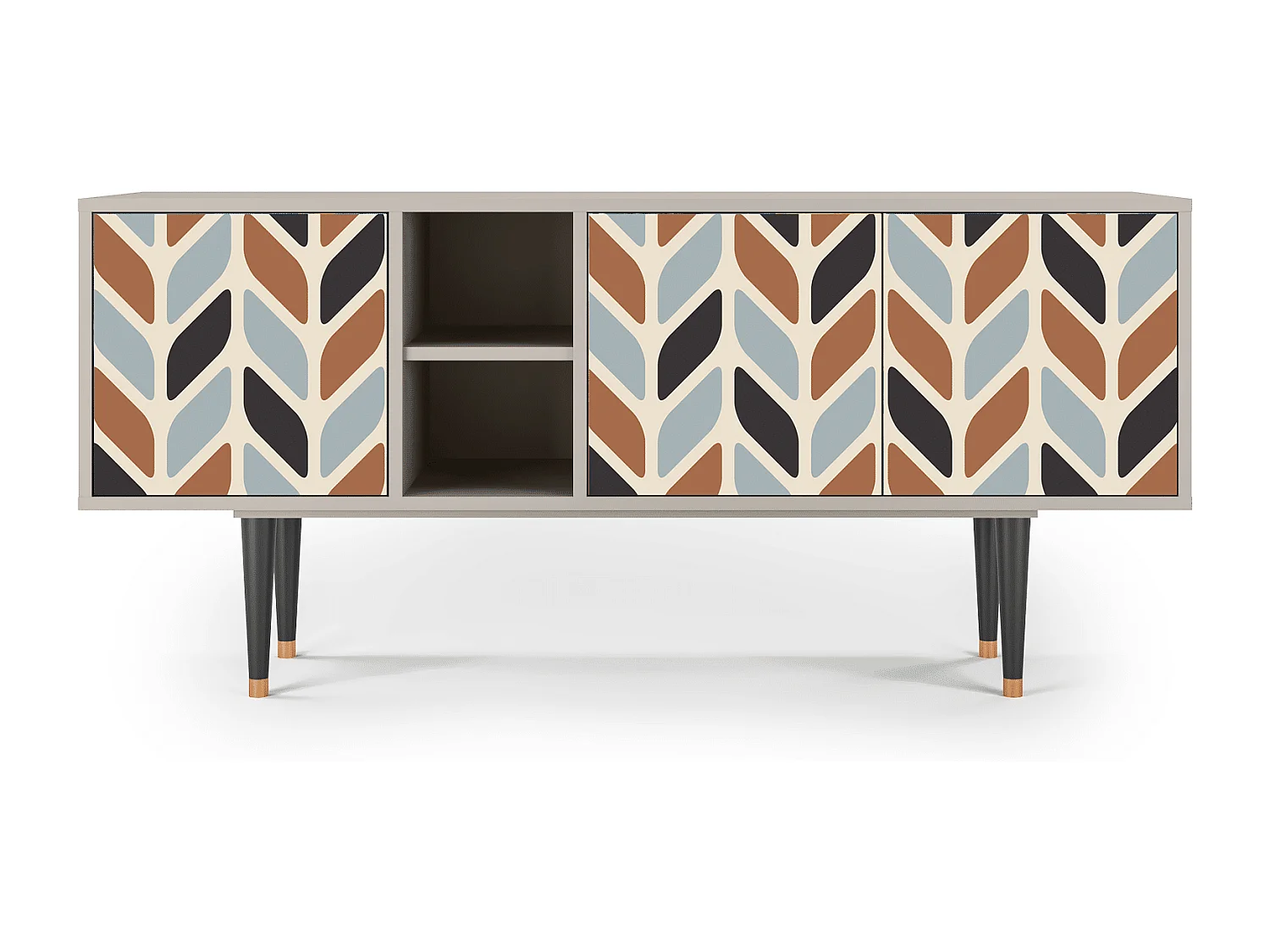 TV-meubel - 150х69х41 cm - T5 - Beige Laure, Zand