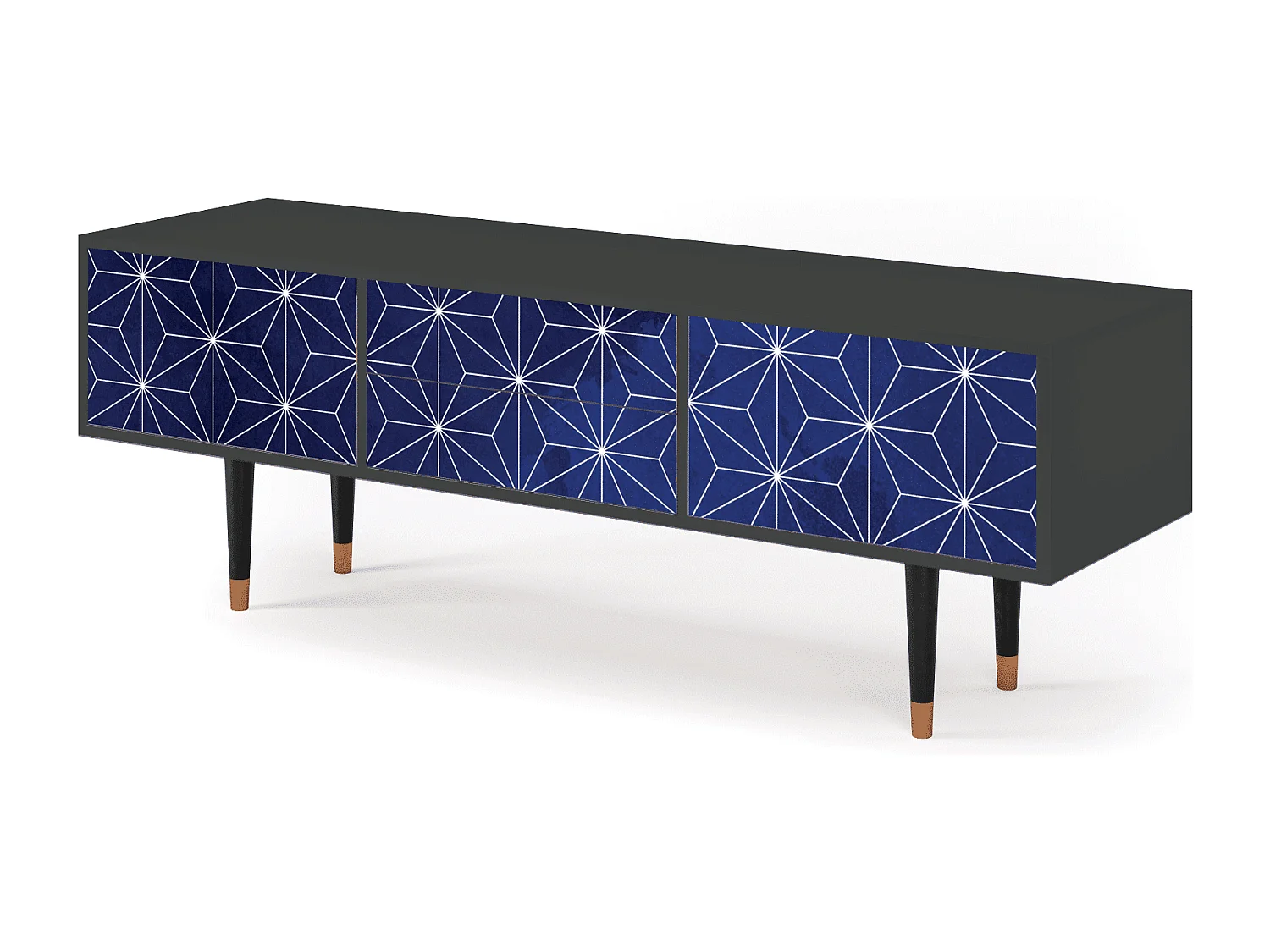 Meuble TV - 170х59х48 cm - T4 - Milky Way, Anthracite