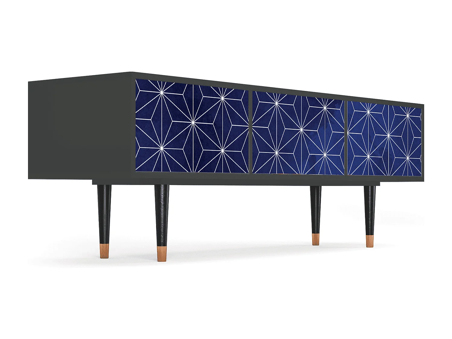 TV-Möbel - 170х59х48 cm - T4 - Milky Way, Anthrazit