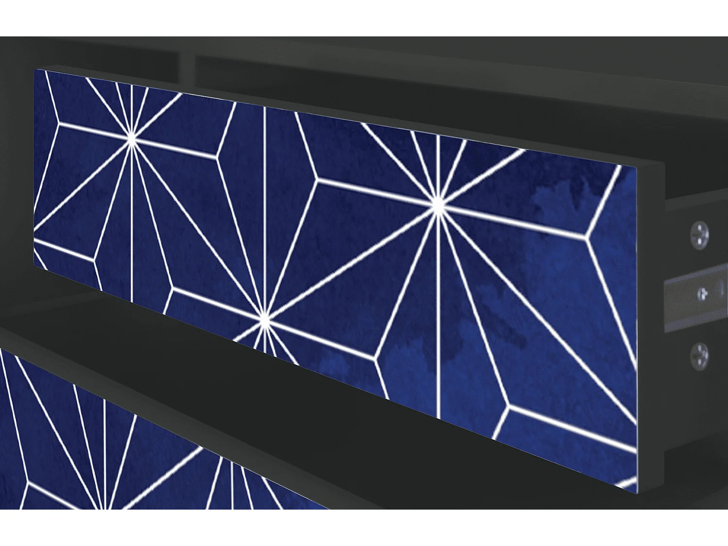 TV-Möbel - 170х59х48 cm - T4 - Milky Way, Anthrazit