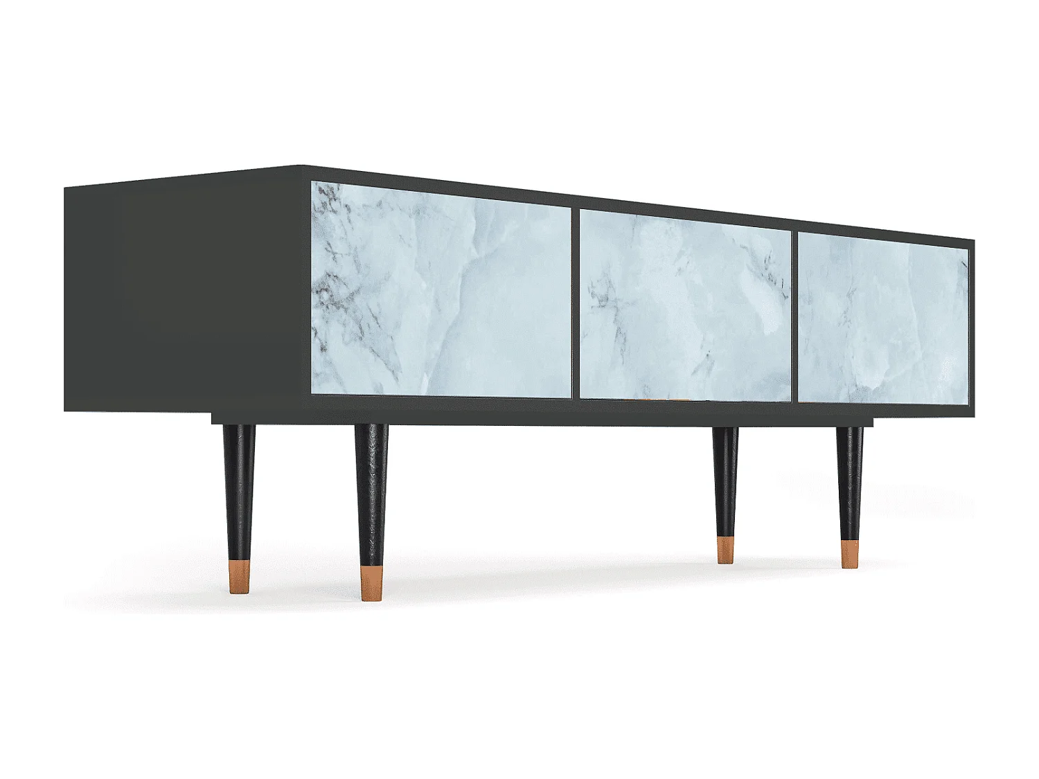 Mobile TV - 170х59х48 cm - T4 - Glacial Colour, Antracite