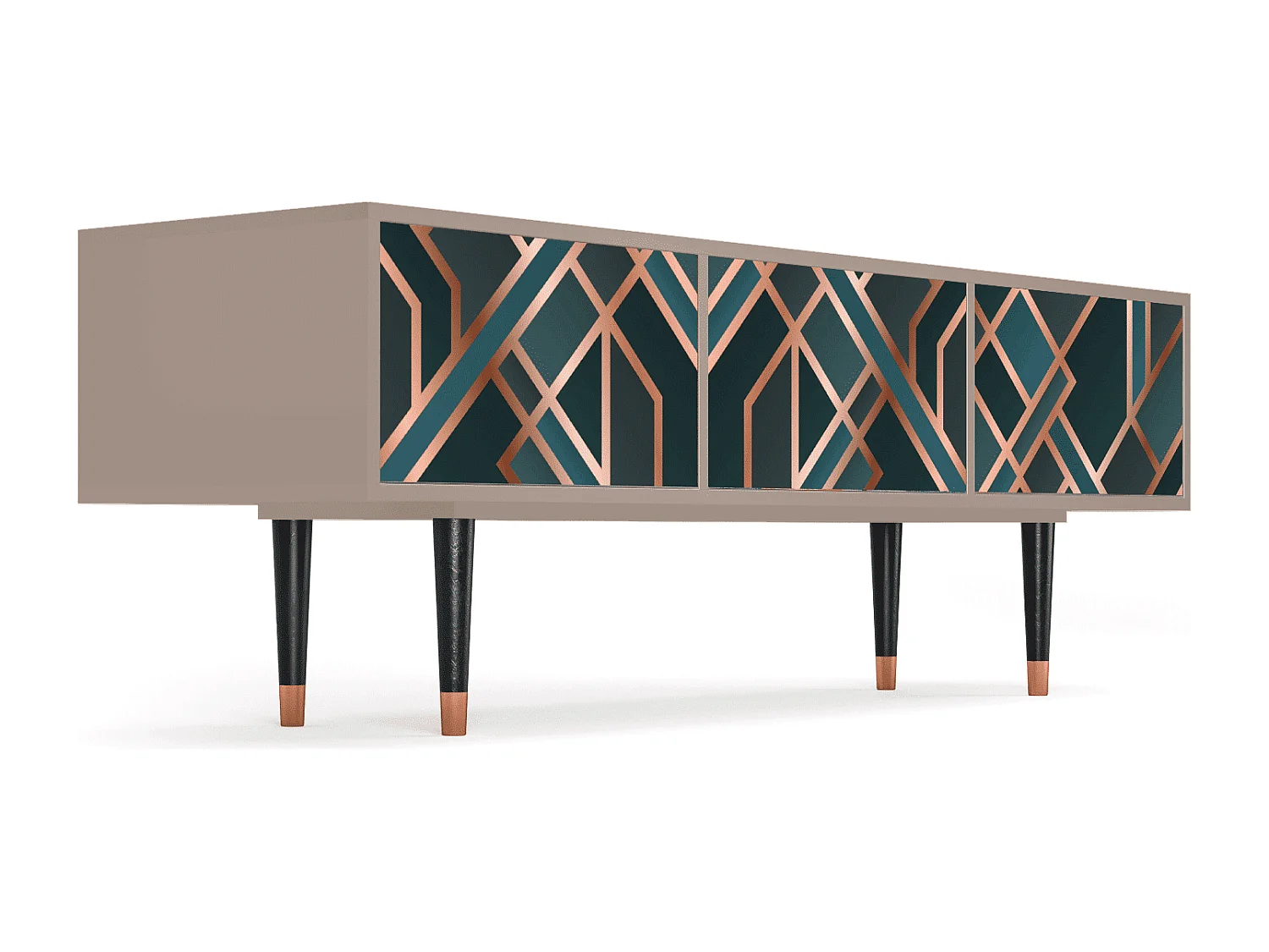 TV-meubel - 170х59х48 cm - T4 - Bronze Crossroad, Latte