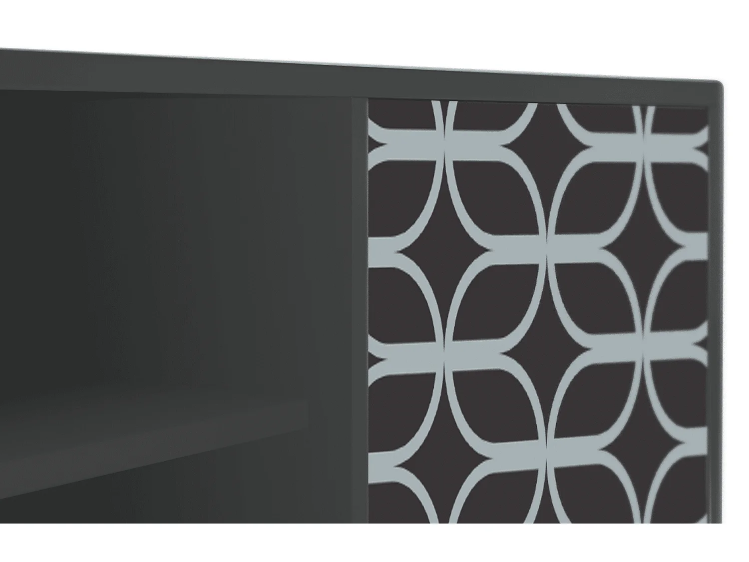 Mueble de TV - 170х69х48 cm - T2 - Braided Blue, Antracita