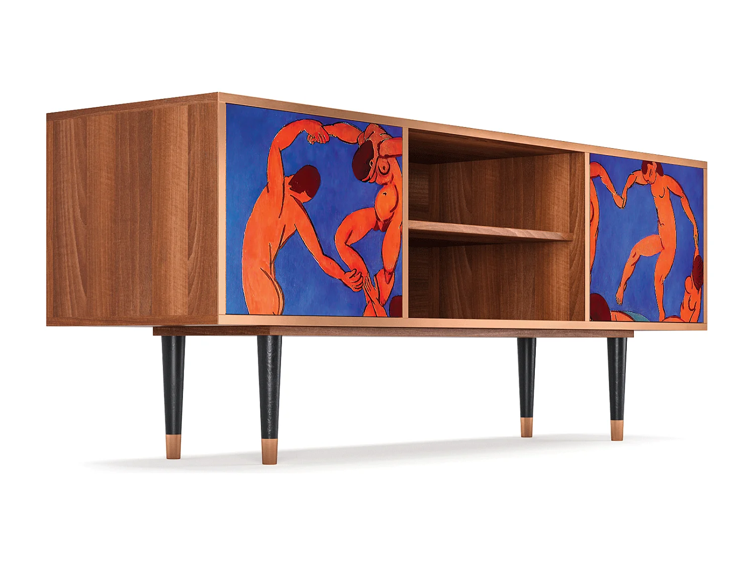 TV-meubel - 170х69х48 cm - T2 - The Dance by Matisse , Walnoot