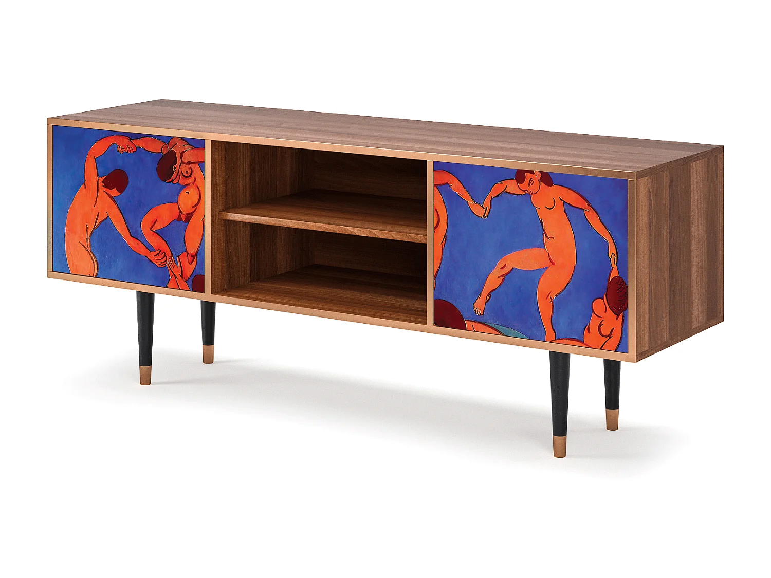 TV-Möbel - 170х69х48 cm - T2 - The Dance by Matisse , Walnuss