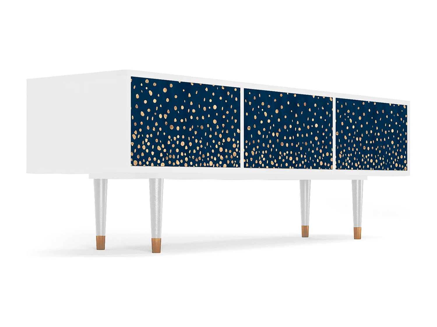 TV-Möbel - 170х59х48 cm - T4 - Night Skies, Weiß