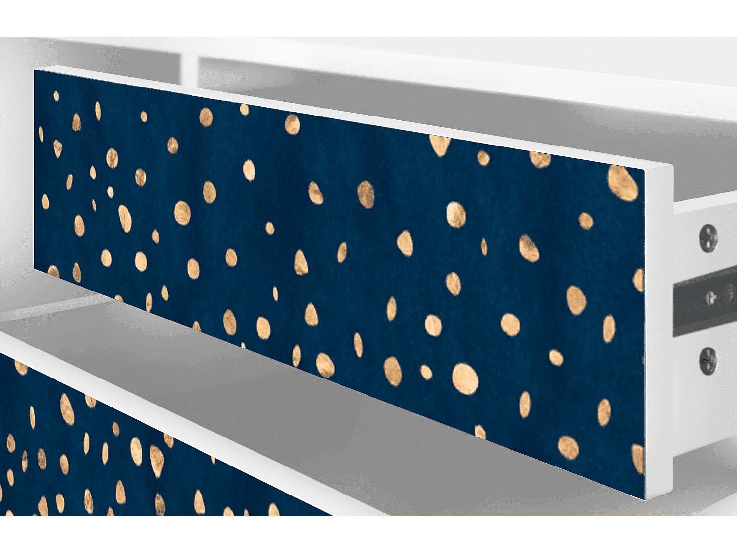 TV-Möbel - 170х59х48 cm - T4 - Night Skies, Weiß