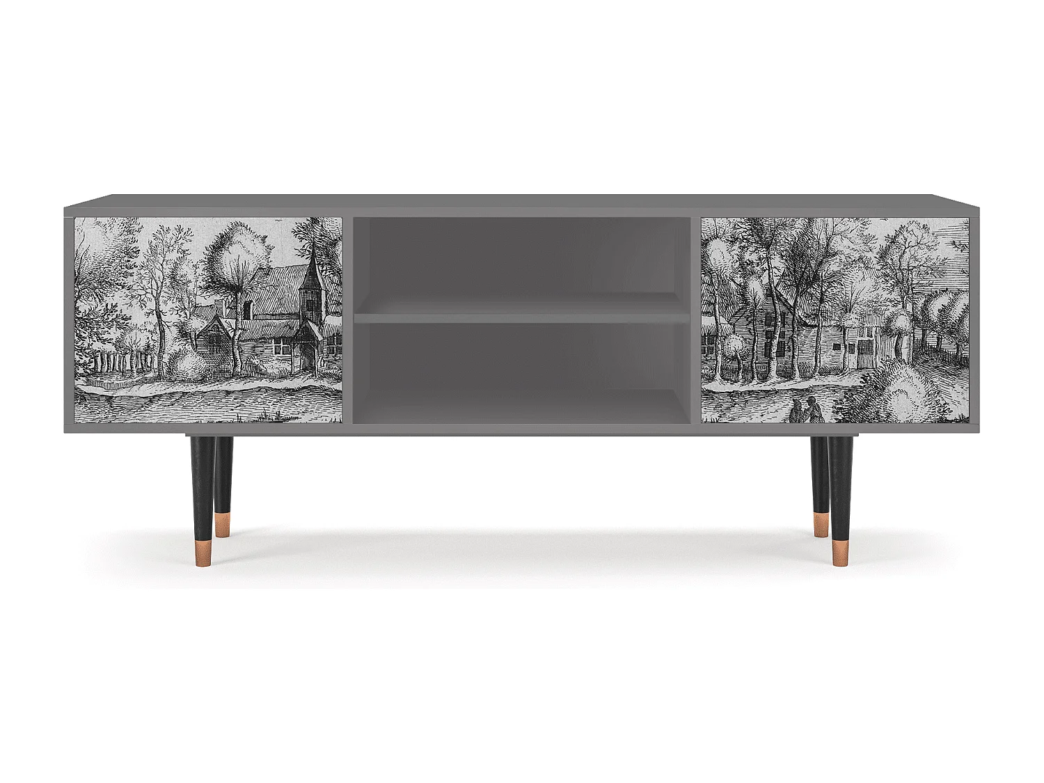 TV-meubel - 170х69х48 cm - T2 - A Pond, Grijs