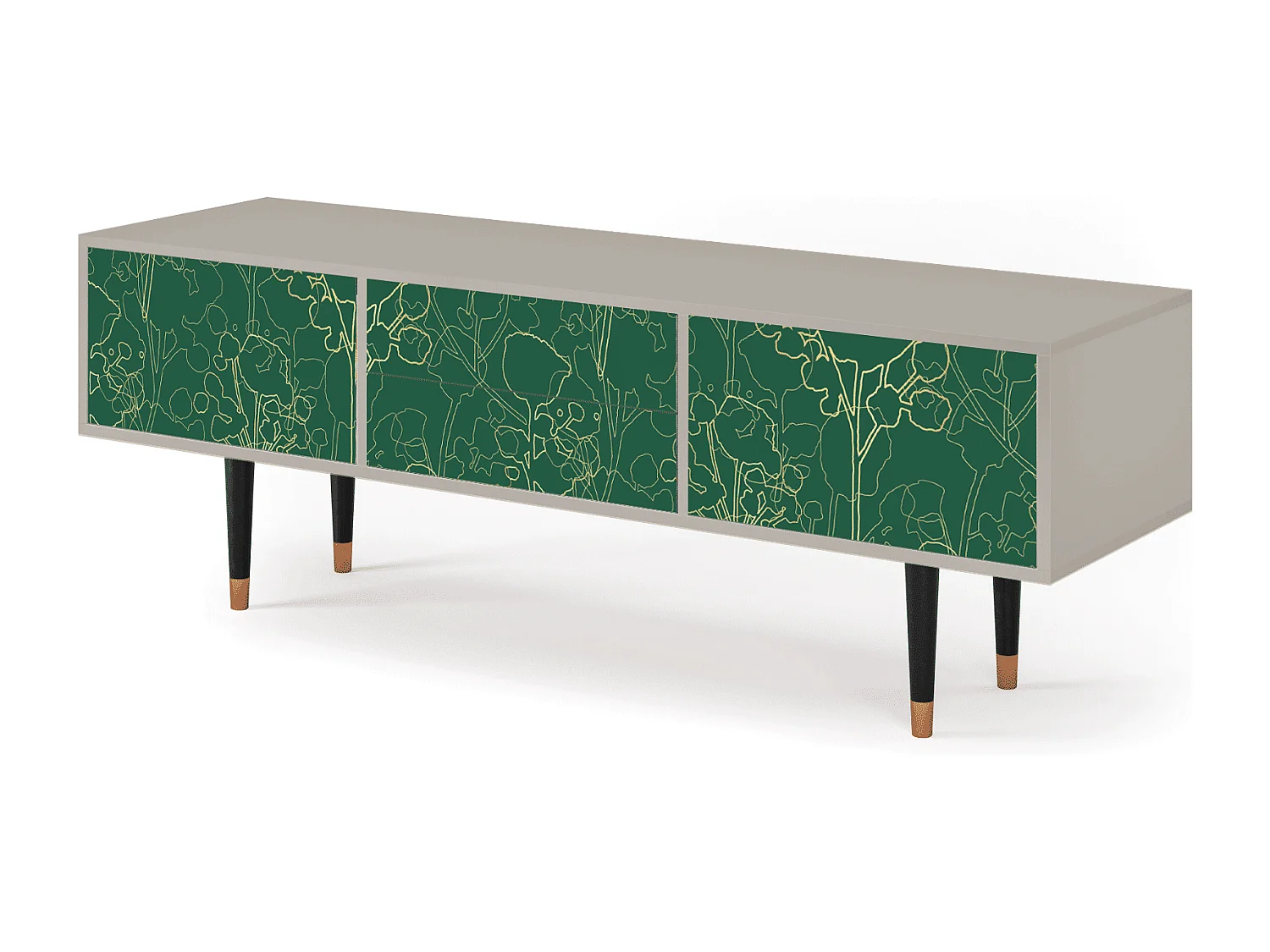 Meuble TV - 170х59х48 cm - T4 - Emerald Forest, Sable
