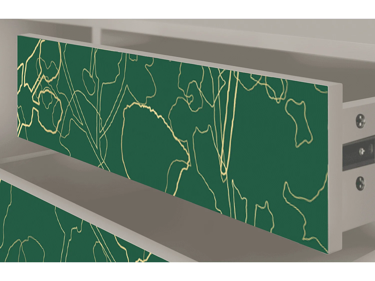 Mobile TV - 170х59х48 cm - T4 - Emerald Forest, Sabbia