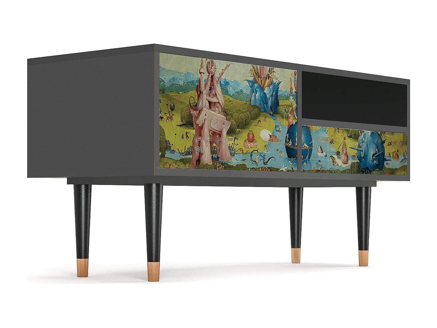 Meuble TV - 115х59х48 cm - T3 - The Garden 2 by Bosch, Anthracite