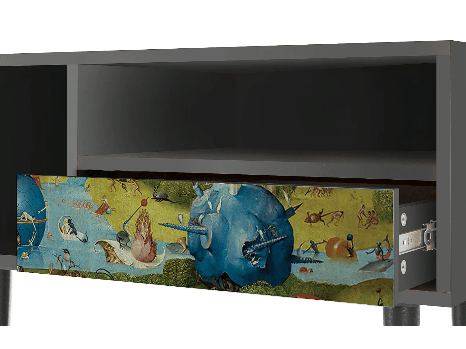 Meuble TV - 115х59х48 cm - T3 - The Garden 2 by Bosch, Anthracite