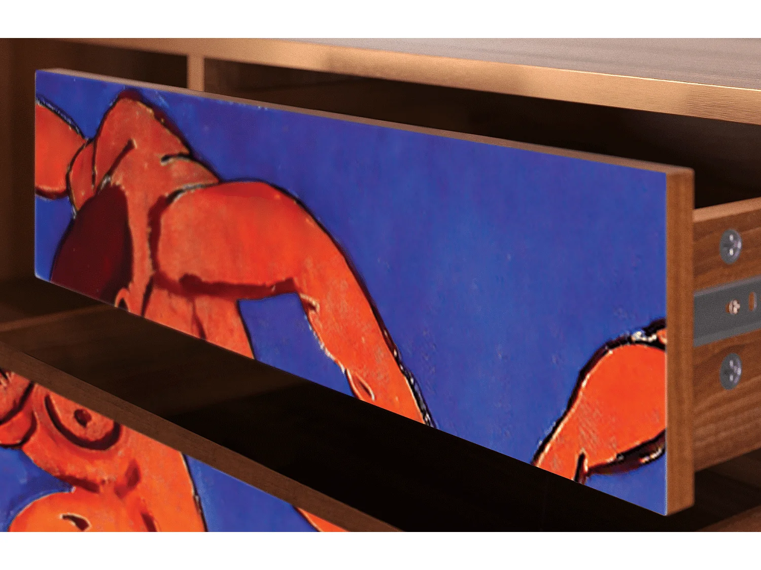 TV-Möbel - 170х59х48 cm - T4 - The Dance by Matisse , Walnuss