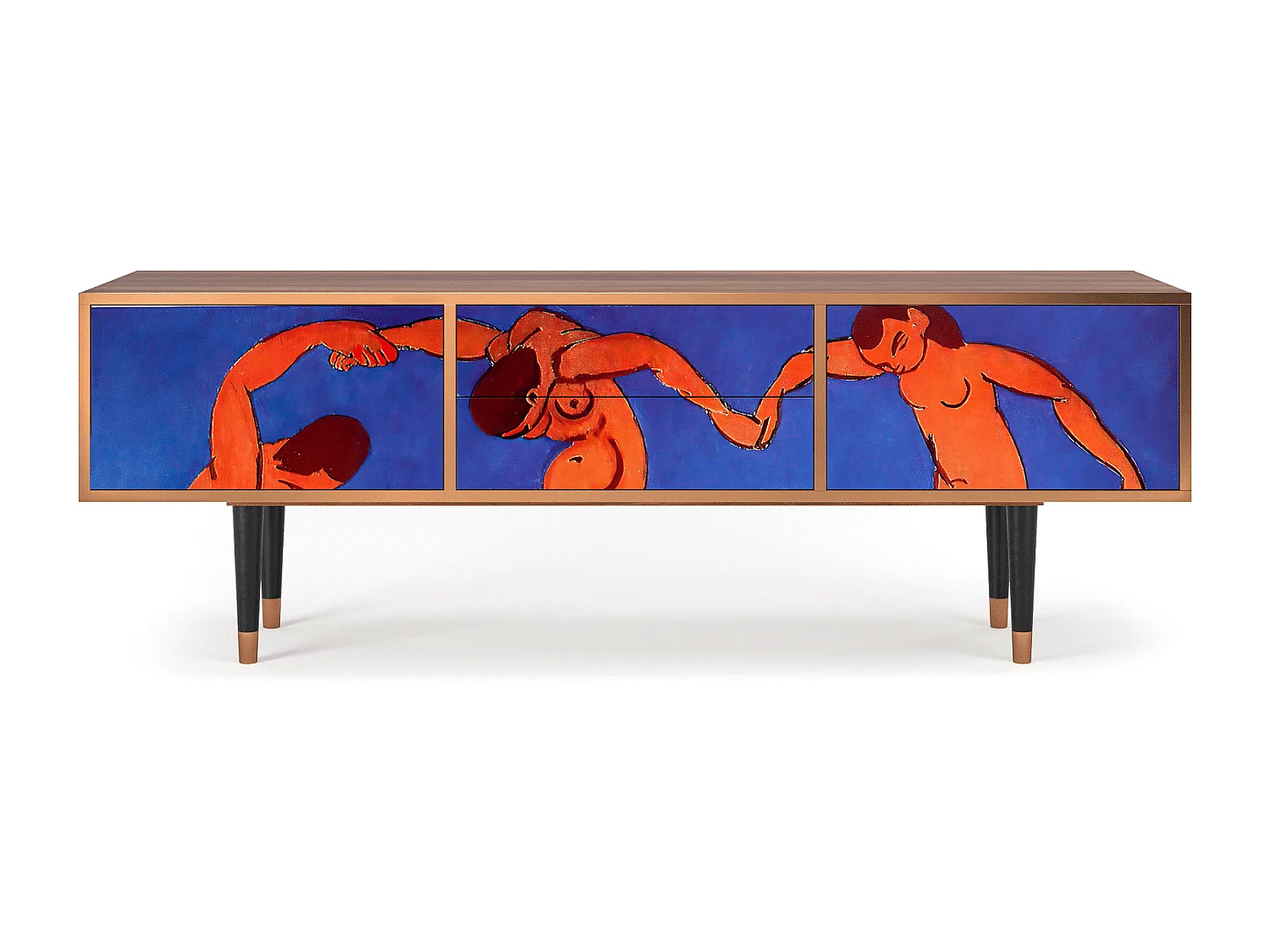 Mobile TV - 170х59х48 cm - T4 - The Dance by Matisse , Noce