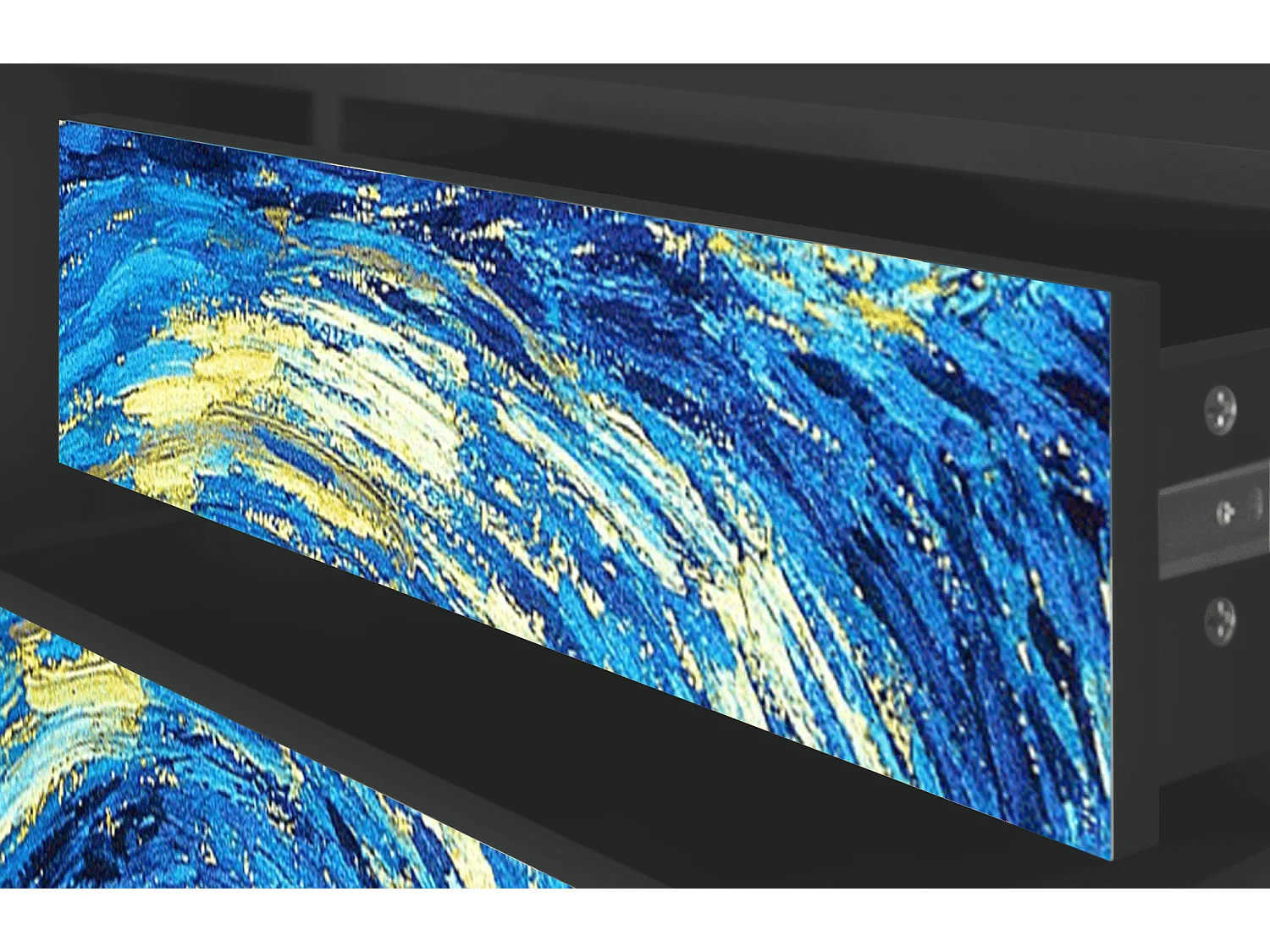 TV-Möbel - 170х59х48 cm - T4 - The Starry Night  , Anthrazit