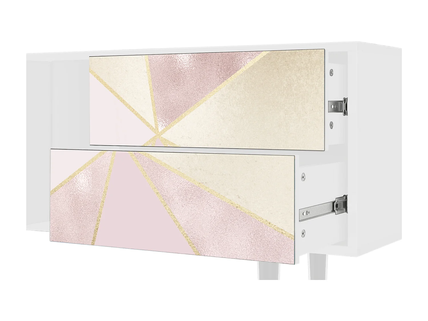 Mueble de TV - 170х69х48 cm - T1 - Cosmopolitan Diva, Blanco