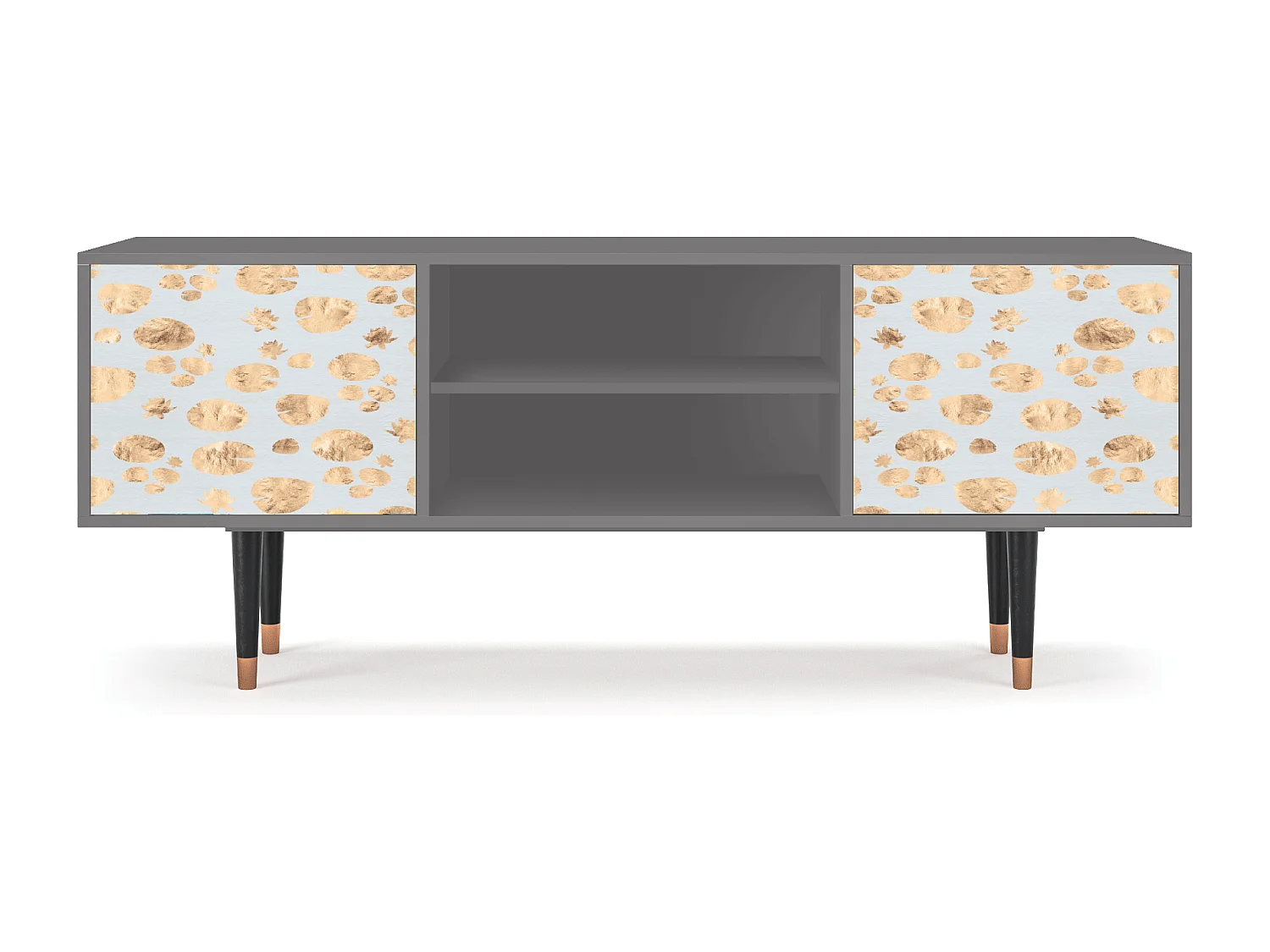 Mobile TV - 170х69х48 cm - T2 - Blue Giraffe, Grigio