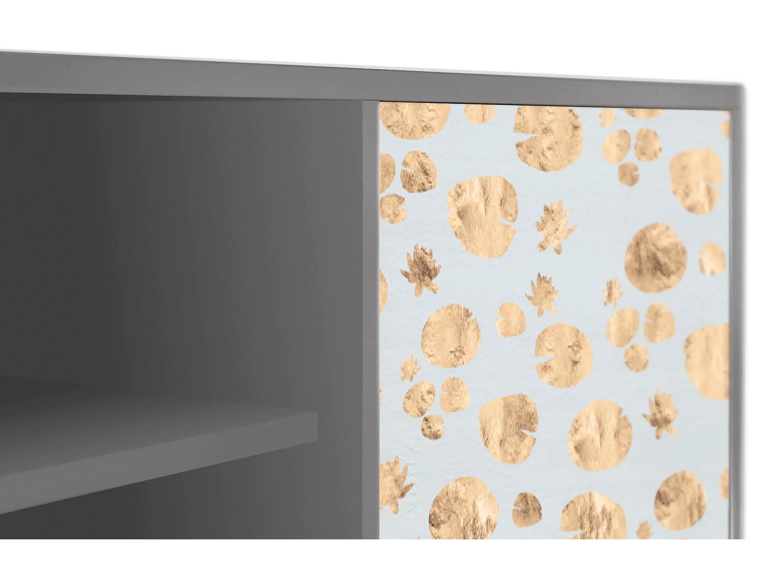 Mobile TV - 170х69х48 cm - T2 - Blue Giraffe, Grigio