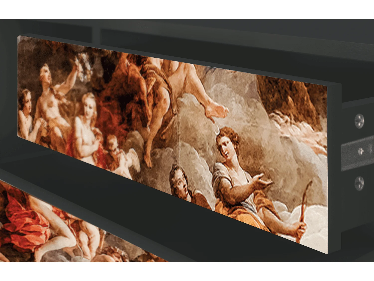 TV-Möbel - 170х59х48 cm - T4 - Versailles, Anthrazit