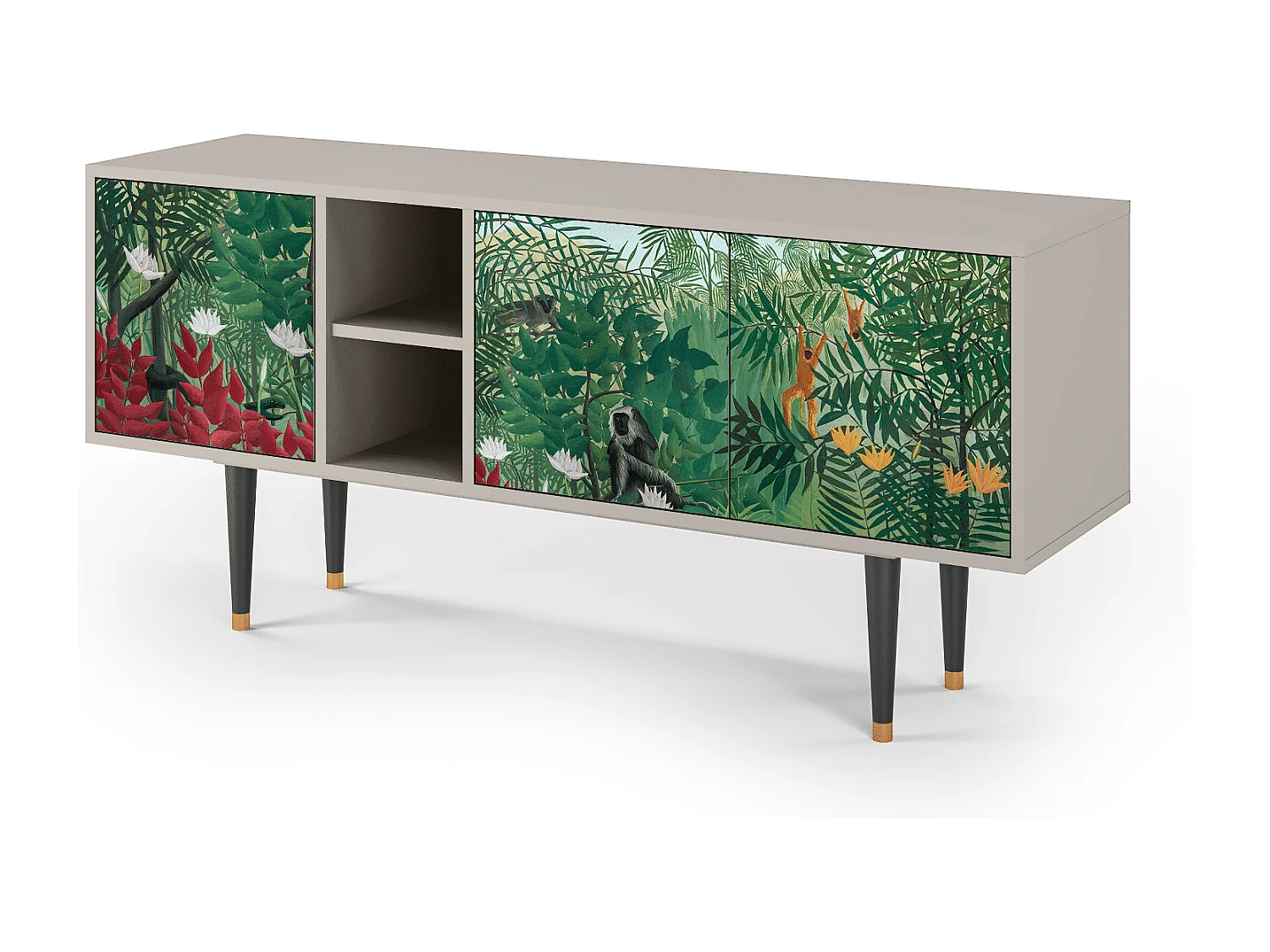 Meuble TV - 150х69х41 cm - T5 - Jungles in Paris, Sable