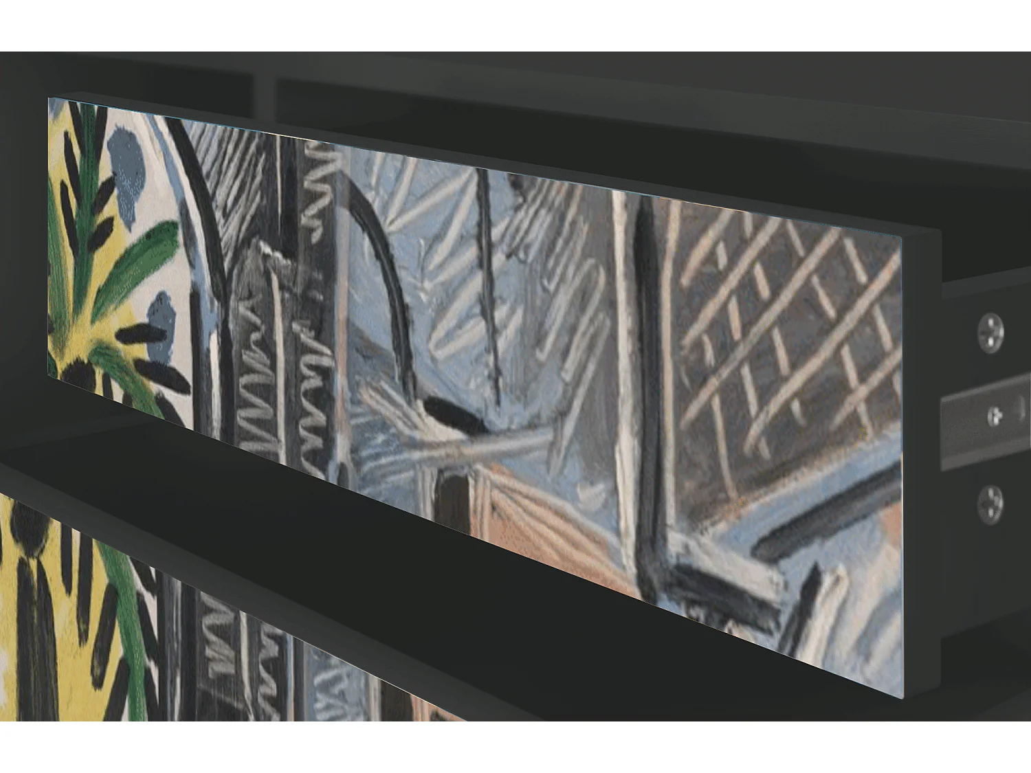 Meuble TV - 170х59х48 cm - T4 - The Studio , Anthracite