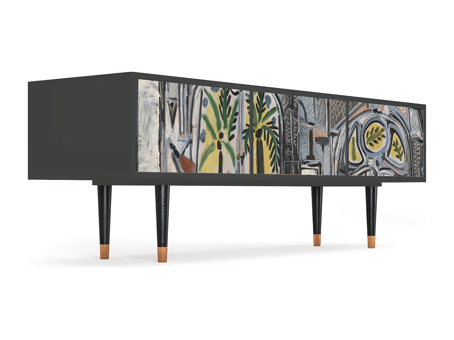 Meuble TV - 170х59х48 cm - T4 - The Studio , Anthracite