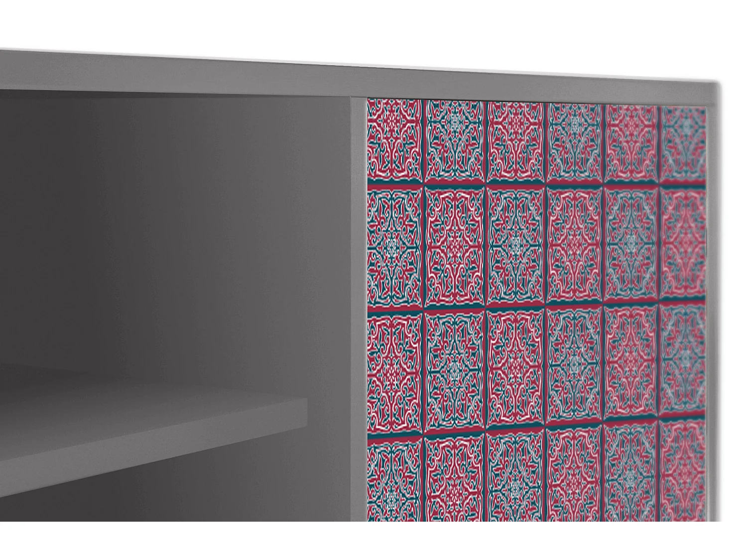 Mobile TV - 170х69х48 cm - T2 - Riviera Mosaic, Grigio