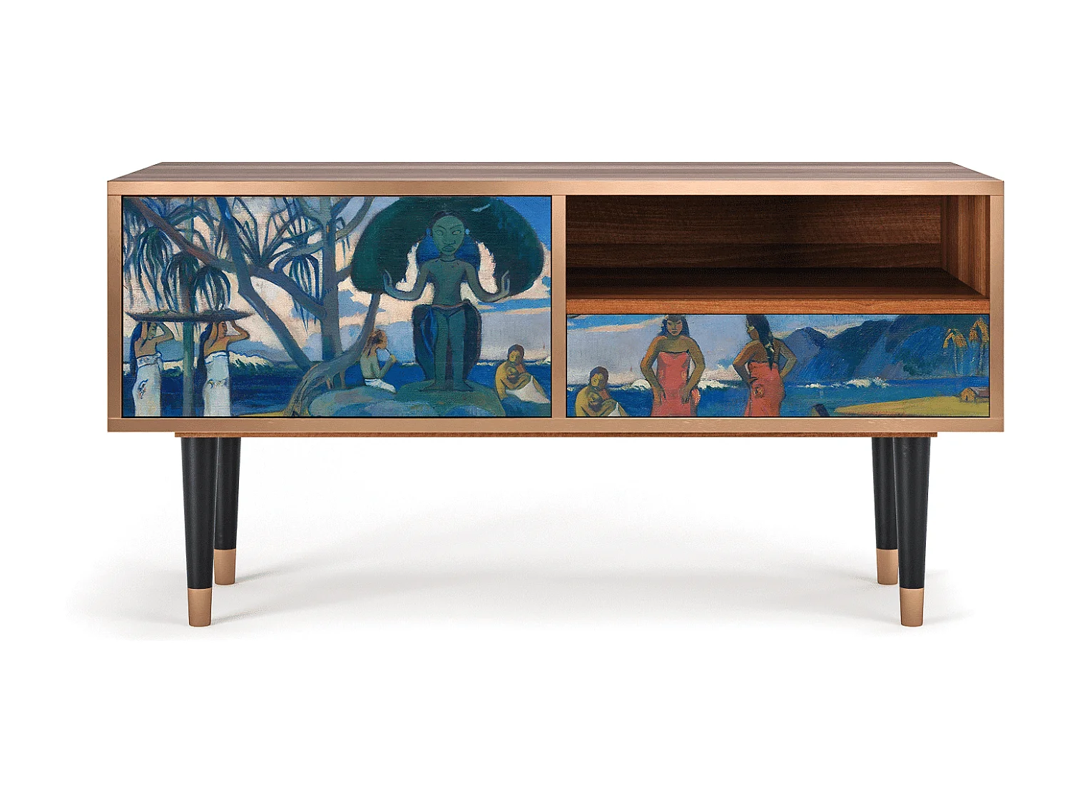 TV-meubel - 115х59х48 cm - T3 - Day of the God, Walnoot