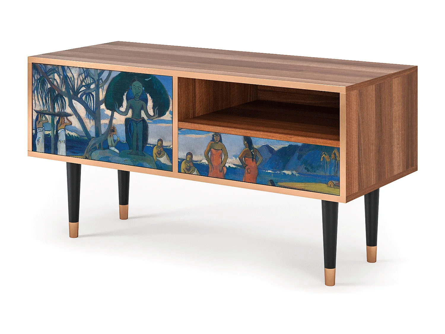 TV-meubel - 115х59х48 cm - T3 - Day of the God, Walnoot