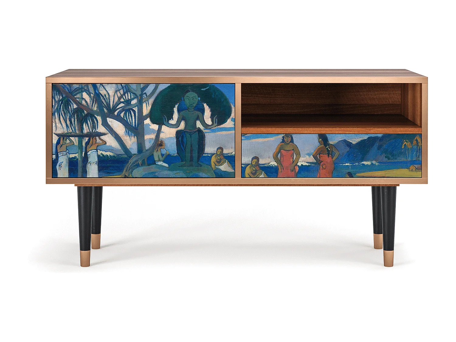 TV-meubel - 115х59х48 cm - T3 - Day of the God, Walnoot