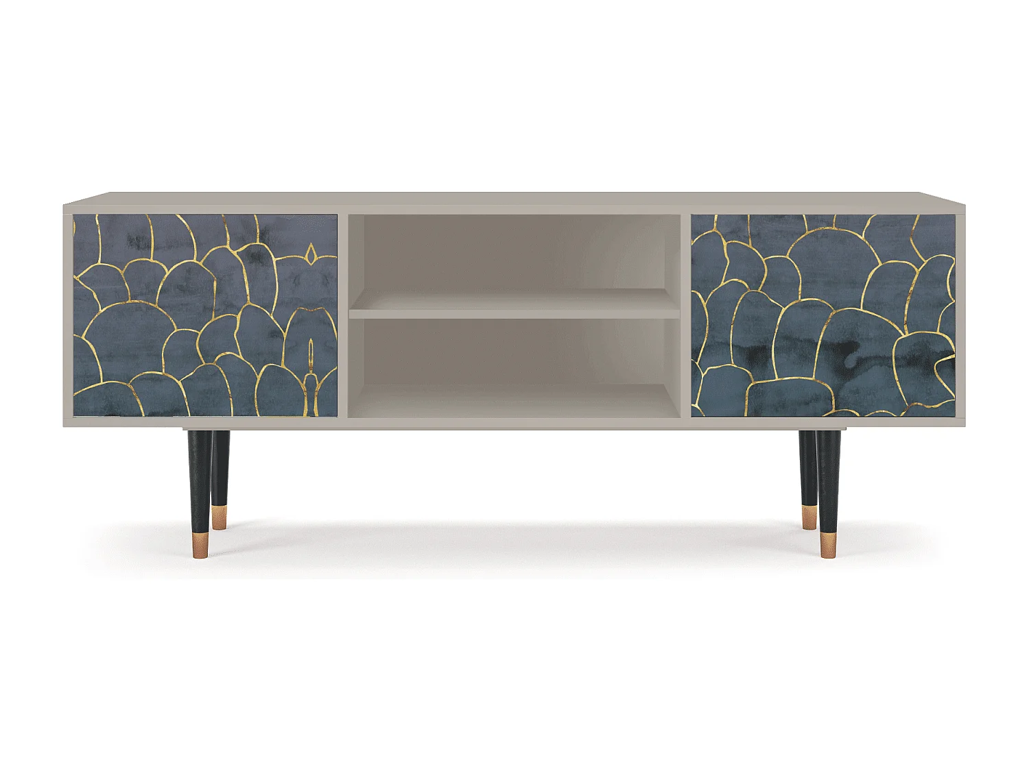 Meuble TV - 170х69х48 cm - T2 - Blue Lagoon, Sable