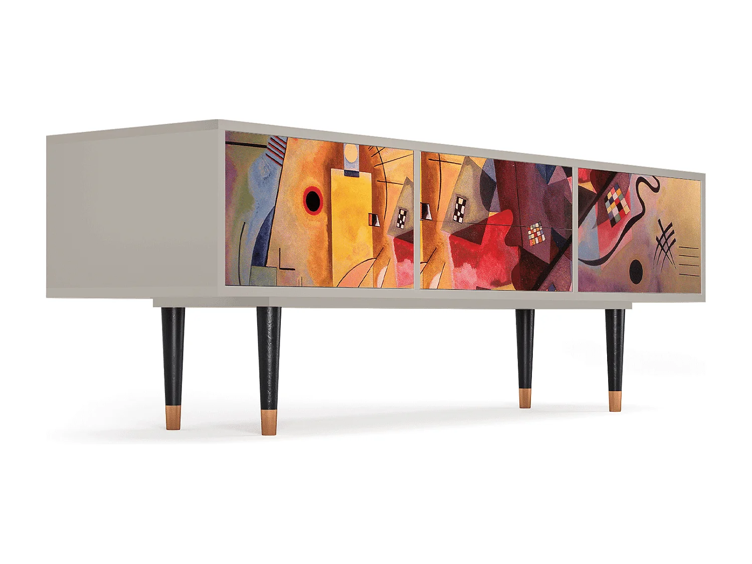 Mobile TV - 170х59х48 cm - T4 - Modern Art, Sabbia