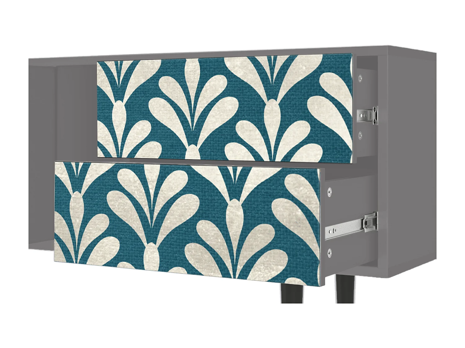 TV-Möbel - 170х69х48 cm - T1 - Milky Tears, Grau