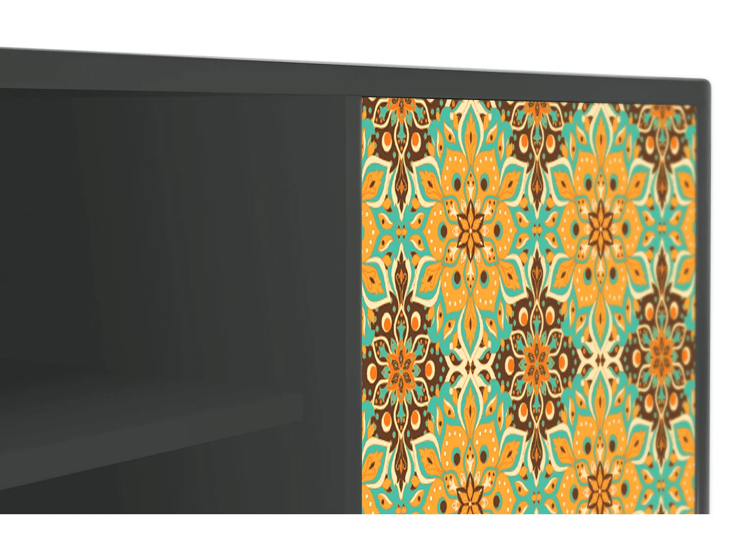 Mueble de TV - 170х69х48 cm - T2 - Indian Spices, Antracite