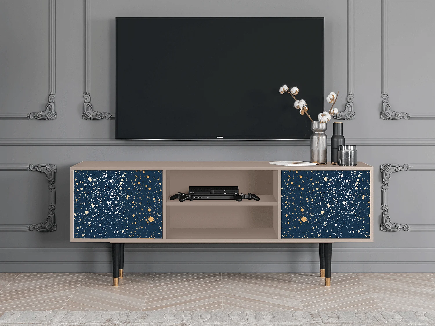 TV-meubel - 170х69х48 cm - T2 - Starfall, Latte