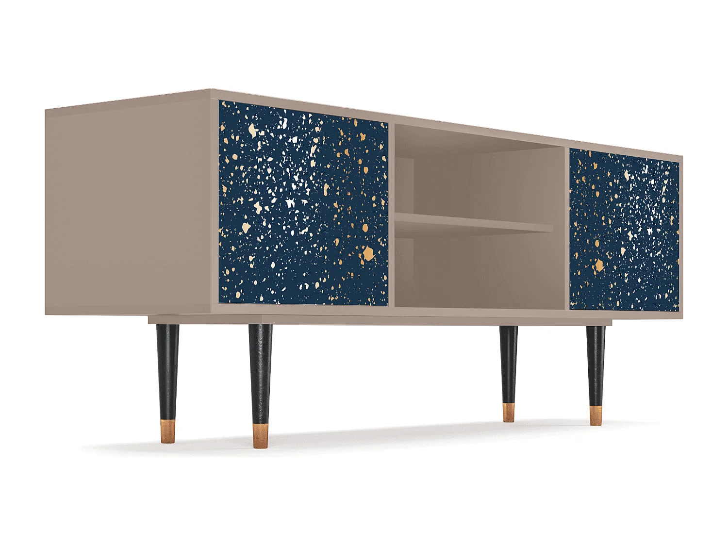 Mueble de TV - 170х69х48 cm - T2 - Starfall, Latte