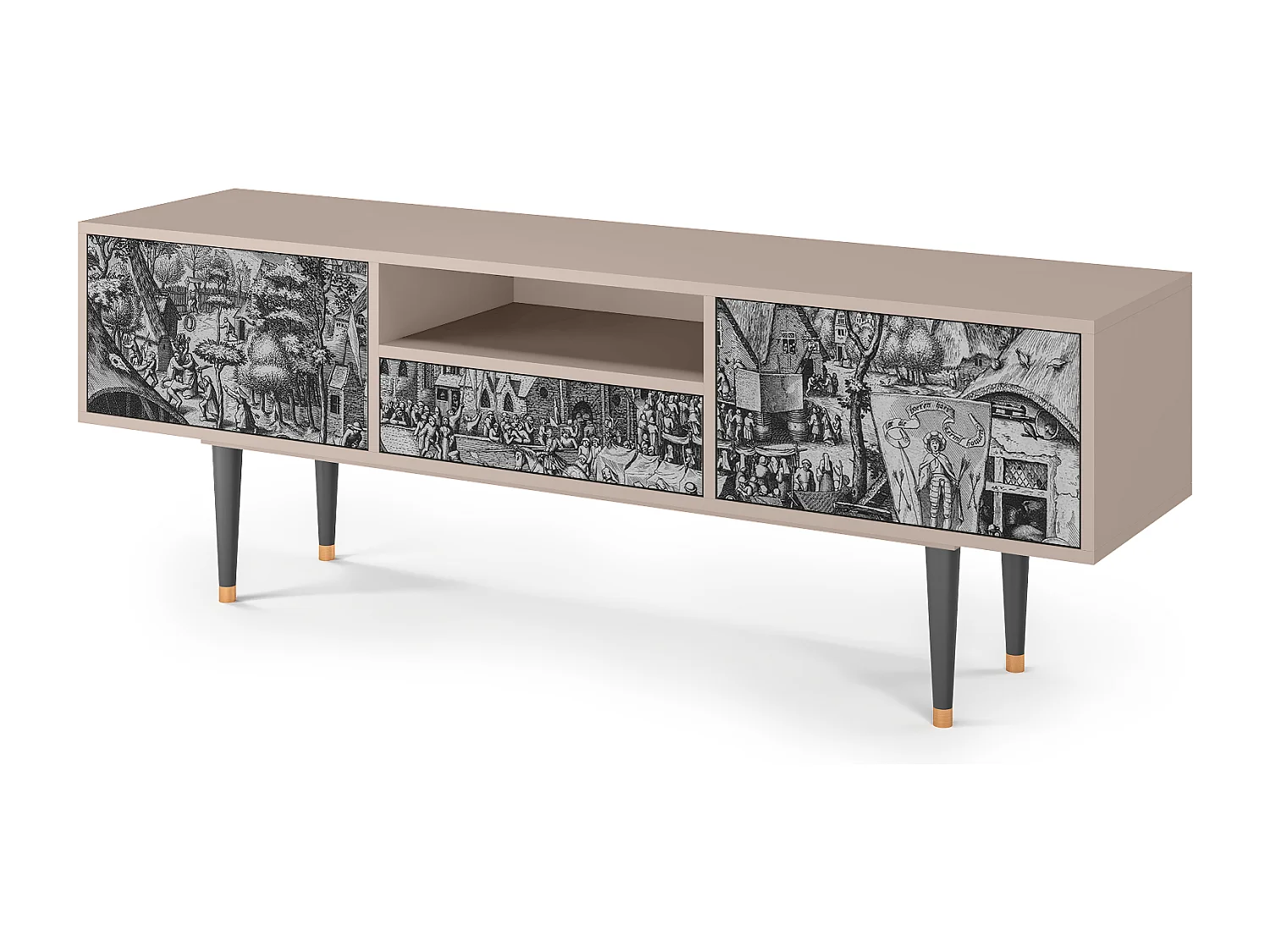 Mueble de TV - 170х59х41 cm - T6 - The Festival of Saint, Arena