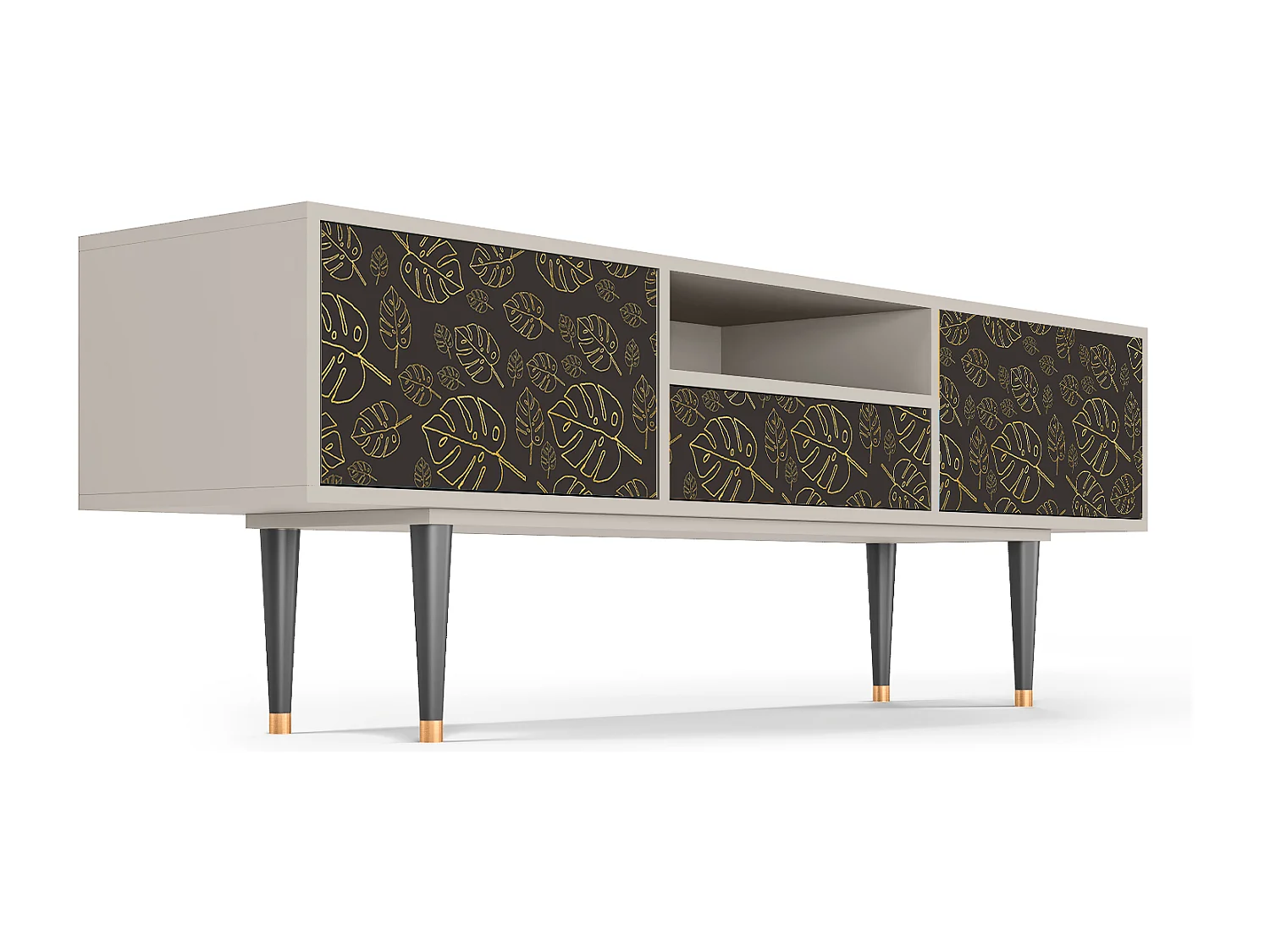 Meuble TV - 170х59х41 cm - T6 - Fall Of The Leaves, Sable