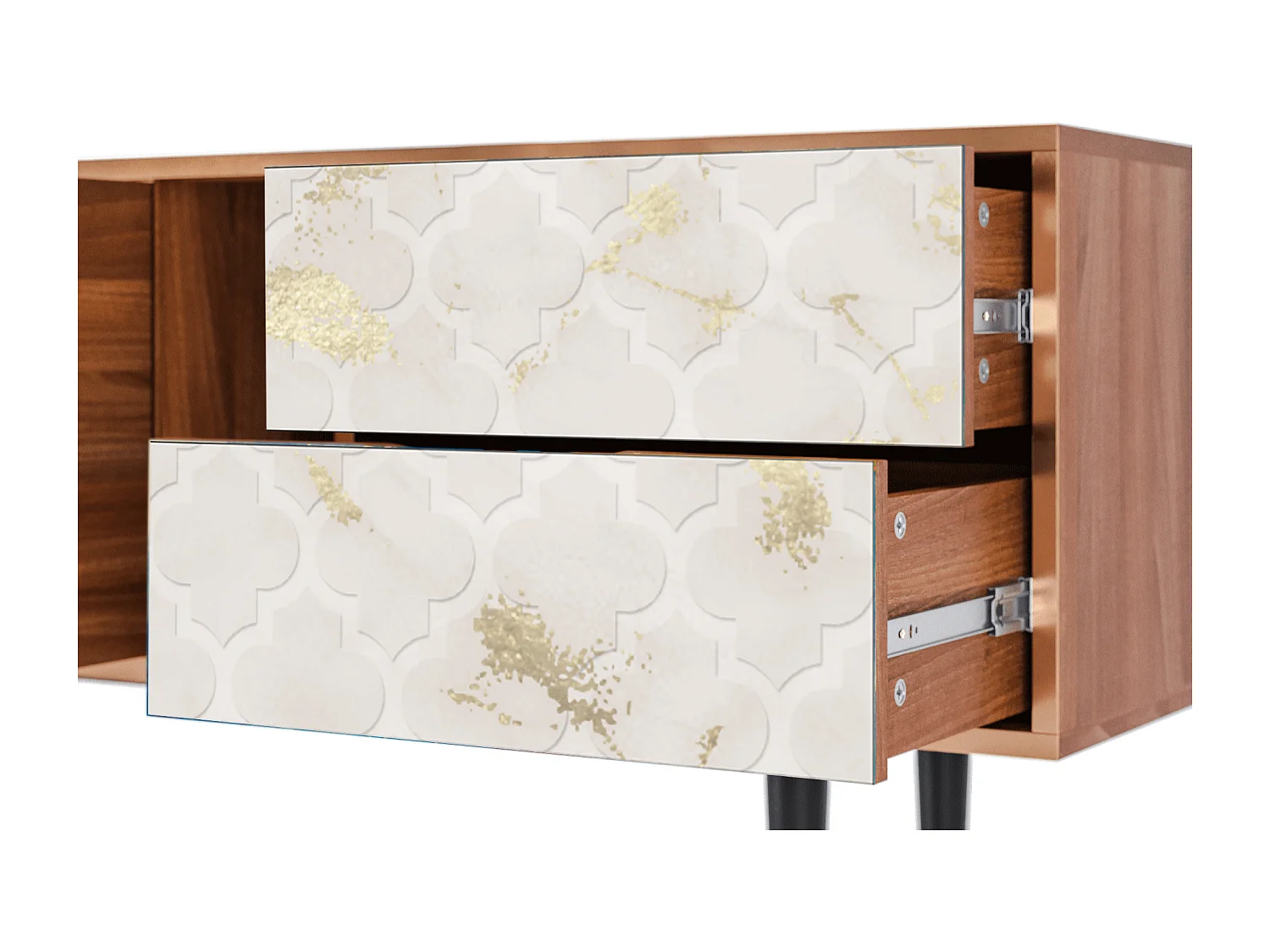 Mueble de TV - 170х69х48 cm - T1 - Sahara desert, Nogal